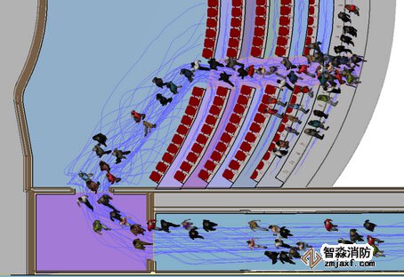 貴陽(yáng)消防安全評(píng)估貴陽(yáng)人員疏散能力模擬分析軟件Pathfinder5