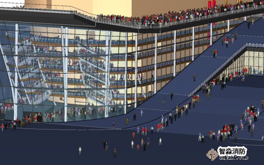 貴陽(yáng)消防安全評(píng)估貴陽(yáng)人員疏散能力模擬分析軟件Pathfinder6